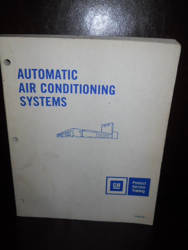 1979 gm automatic air conditioning systems service manual #11005.00-1