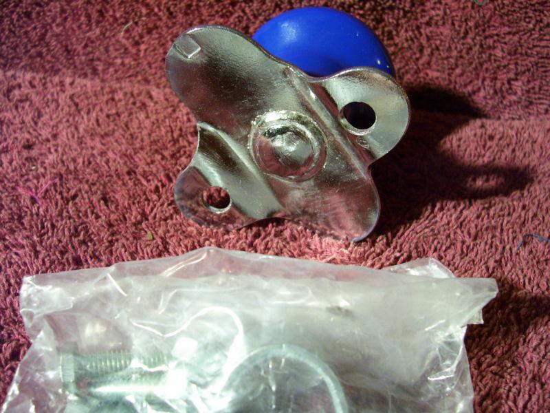 BLUE STEERING WHEEL SUICIDE SPINNER KNOB AUTO TRACTOR 50s 60s STYLE ACCESSORY, US $14.99, image 3