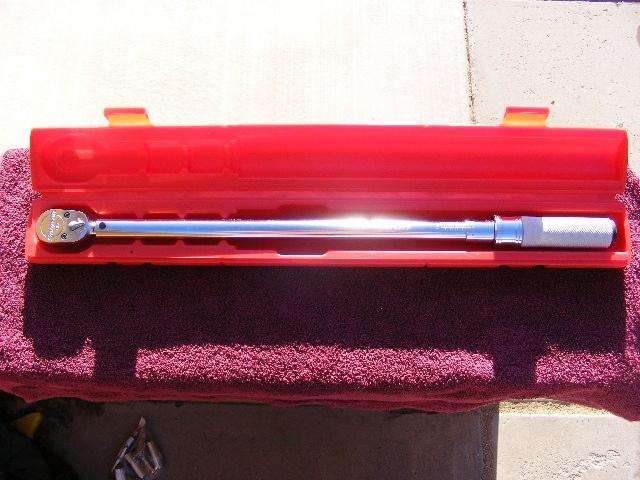 Snap-on *mint!* "new style!" 1/2" drive qd3r250 torque wrench!
