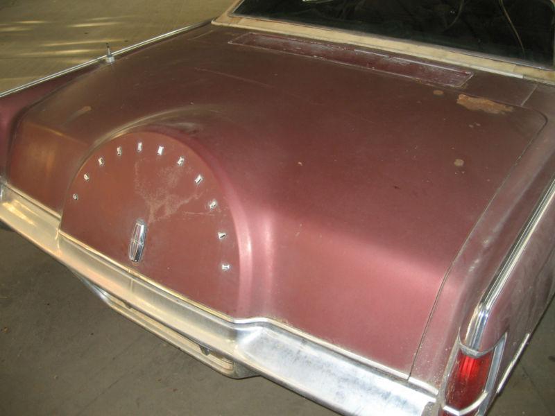 1970 lincoln mark iii hood doors trunk