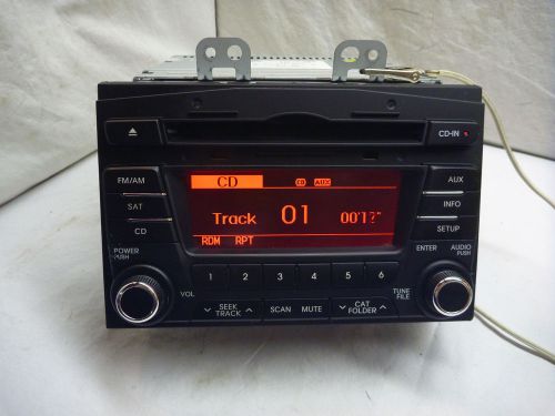2011 2012 2013 kia optima am fm radio cd player 96170-2t651ca  c55933