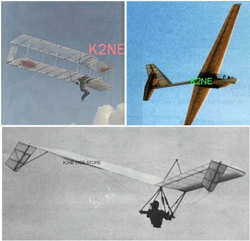 Icarus ii - icarus v - carbon dragon - all 3 glider hang glider plans on 1 cd