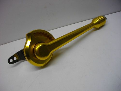 Billet aluminum 9 position shifter place diverter jet boat v-drive marine