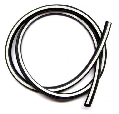 Gm vacuum hose with correct white stripe 5/32&#034; - sold by the foot