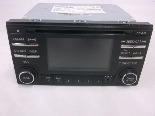 Oem nissan titan frontier cd head unit am fm cd radio w/ aux input 28185-9fm1a