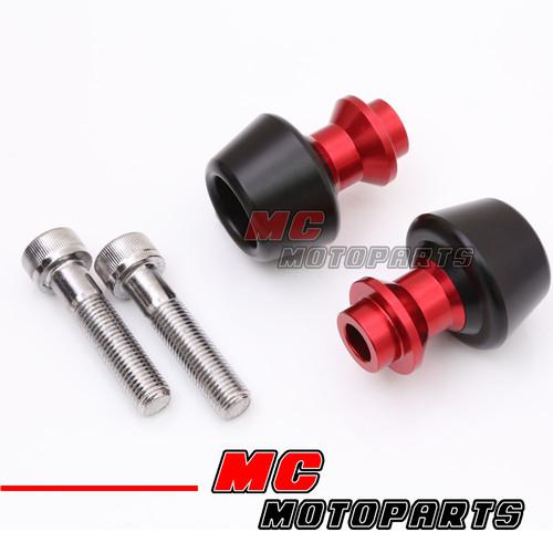Red cnc billet swingarm spools kawasaki versys 650 08 09 10 11 12 13
