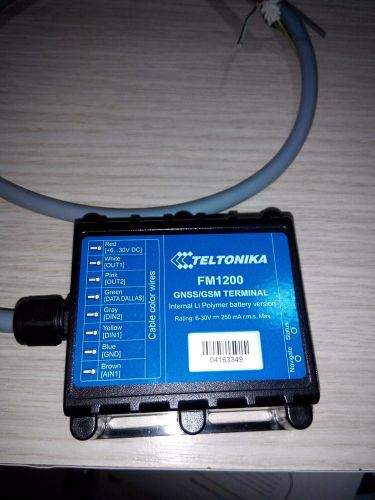 Teltonika fm1202 waterproof gps/gsm vehicle tracker