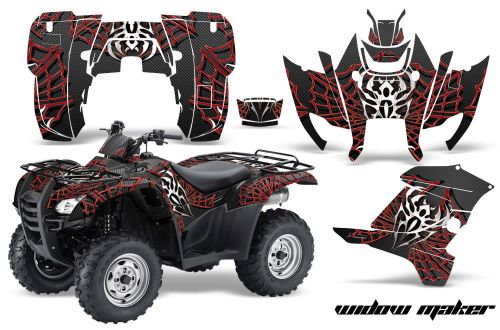 Honda rancher &amp; at amr racing graphics sticker kits 07-13 quad atv decals wm rb