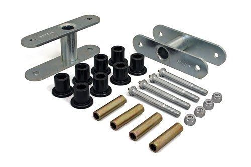 Daystar kg61002bk 1.5" lift greasable rear shackle