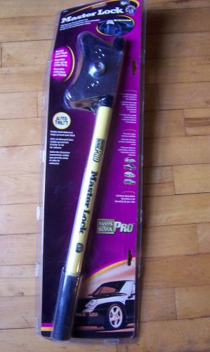 Master lock anti theft bar steering wheel lock for car, van ortruck  n.o.s.