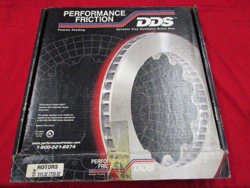 New performance friction brake rotor,313.32.7735.02,gas slots,12-1/4" dia.1-1/4"
