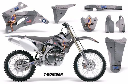 Yamaha graphic kit amr racing bike decal yz 250f/450f mx parts 06-09 tbomber slv