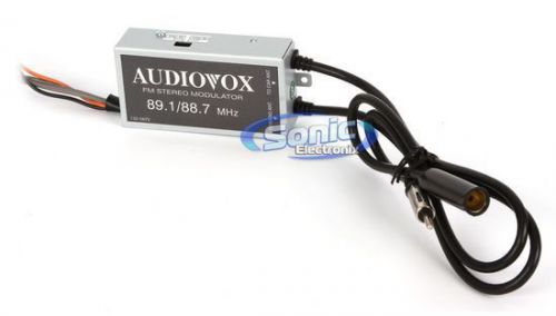 New! audiovox fmm100a fm modulator with isolation transformer