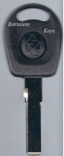 Transponder key blank fits 2003 2004 2005 03 04 05 volkswagen passat wagon