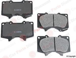 New meyle semi metallic disc brake pads, d976sm