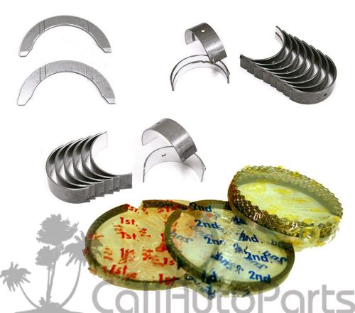 Fits: 00-08 toyota celica matrix 1.8l 1zzfe dohc piston rings main rod bearings