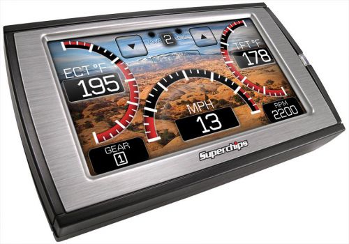 New superchips traildash tuner power programmer fits jeep cherokee wrangler