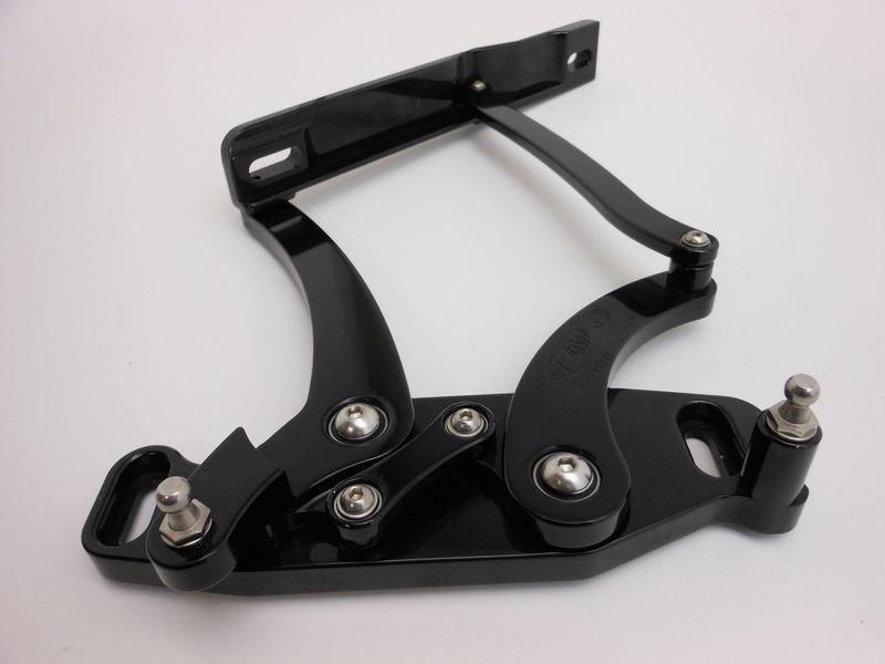 1964 1965 1966 1967 PONTIAC GTO LEMANS BILLET HOOD HINGES BLACK ANODIZED USA., US $609.00, image 2