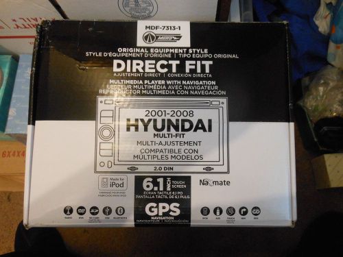 Metra 2001 - 2008 hyundi multi-fit direct fit gps multimeda player w/ navigation