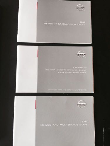 Nissan armada truck suv owners manuel 2009