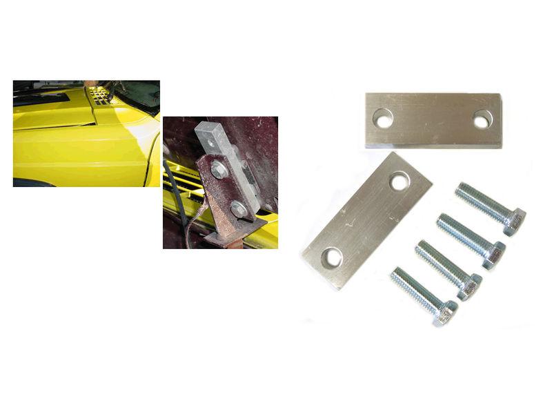 Jeep xj cherokee hood standoff kit for better cooling 