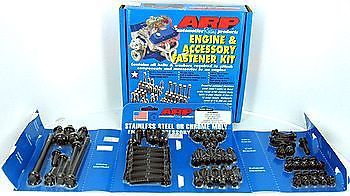 Arp engine &amp; accessory fastener kit 554-9803 ford 351 windsor black oxide