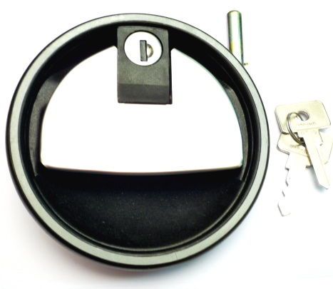 Fiat ritmo super 75 85 left front door handle + keys - new