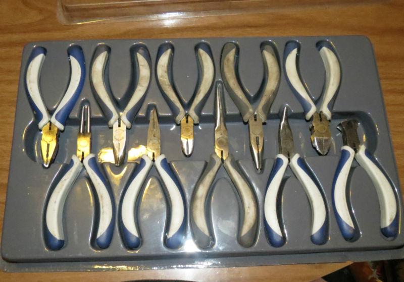 Blue point 10pc mini pliers set free domestic shipping rare