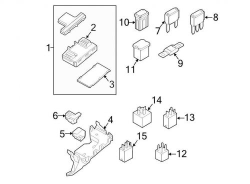 Ford oem circuit breaker dg9z14526t image 10