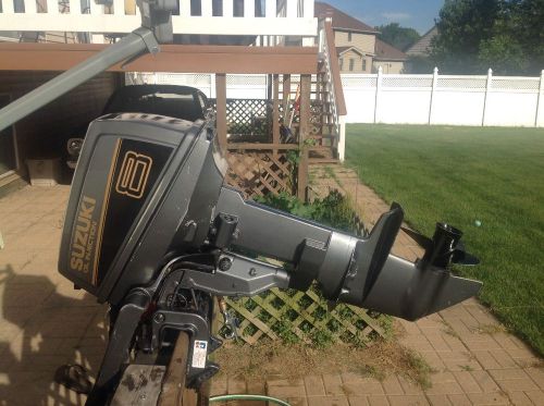 1988 suzuki 8hp dt8c outboard engine short shaft (superb condition)