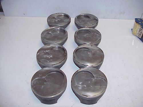 Mahle forged sb2.2 sb chevy pistons 4.190" bore 1.125" ch- .787 pin jr10 nascar
