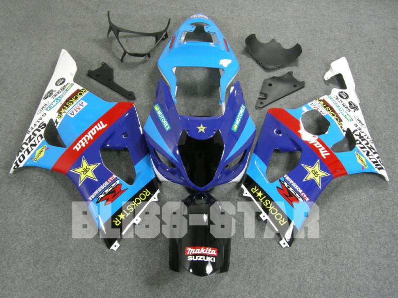 Fairing for suzuki 03-04 2003-2004 gsx-r gsxr1000 gsx-r1000 gsxr 1000 set 25 y11