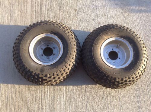 2 honda odyssey fl 250 fl250 oem front 3 bolt  wheel rim  atv