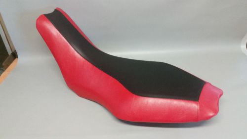 Polaris outlaw seat cover 450 500 525    2006 2007 2008   in 2-tone black &amp; red