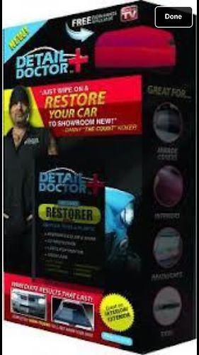 Detail doctor as seen on tv restore your car brand new!