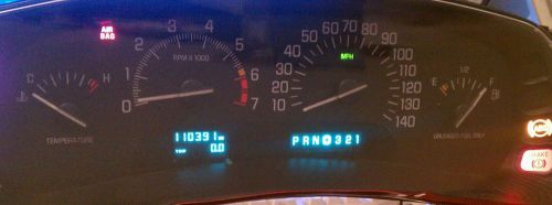 Repair service 2000 2001 buick lesabre cluster speedometer odometer display