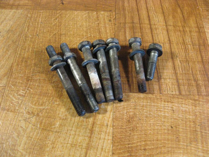 Buy 7980 Harley Sportster Ironhead Rear RockerBoxArm Cover Bolts OEM