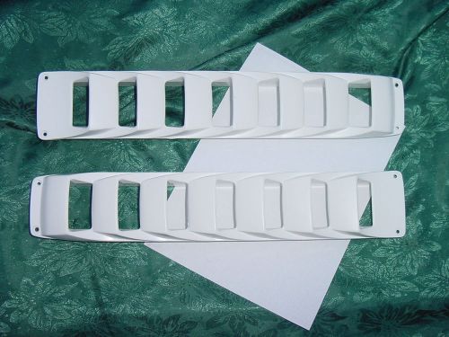 Sea ray  donzi bilge blower  exhaust vent louver  boat 17 &#034; x 3-1/8 &#034;  new!!!