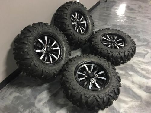Yamaha yxz1000 maxxis bighorn 2.0 tires front: 27''x 9''r14  rear:27''x11''r14 !