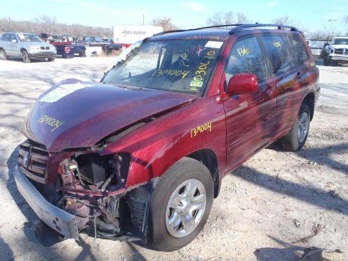 Toyota highlander wiper motor front  01 02 03 04 05 06 07