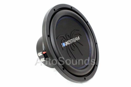 Soundstream rub.124 rubicon 500 watt rms 12" dual 4 ohm car audio subwoofer new