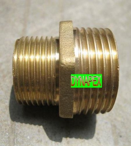1/4” to 1/8" reducing coupling brass pipe fitting npt adapter male thread n-6r