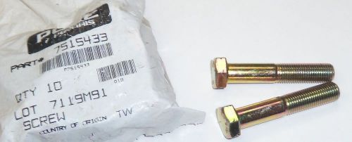 Polaris pure oem nos snowmobile bolt pack of 2 7515433