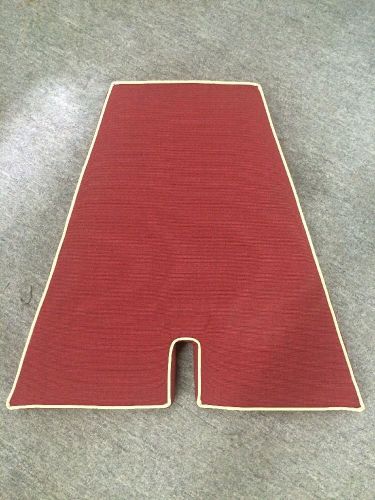 Boat cushion v berth sunbrella vinyl 25"x 25.5"x 11.75"