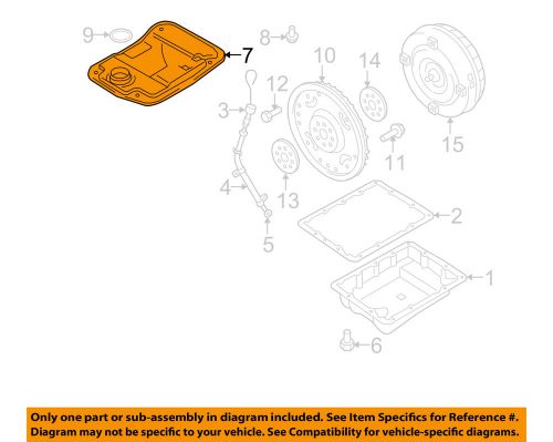 Suzuki oem 06-10 grand vitara automatic transaxle-filter 2657054j10