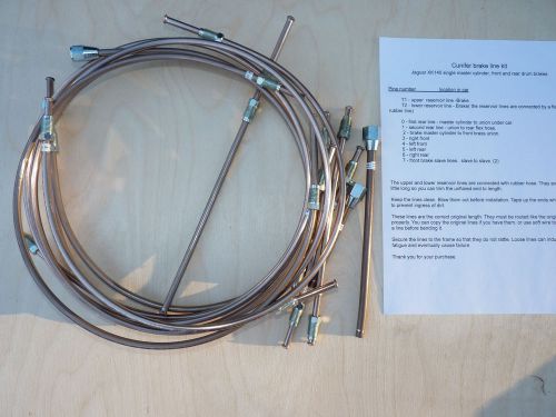 Jaguar xk140 cunifer brake line kit copper nickel alloy