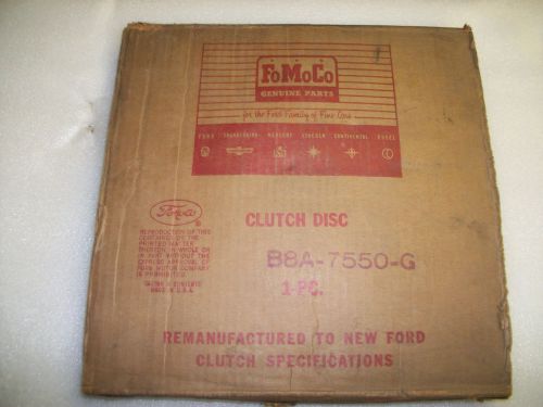 Nos ford 11&#034; clutch disc # b8a-7550-g *** 23 spline ***