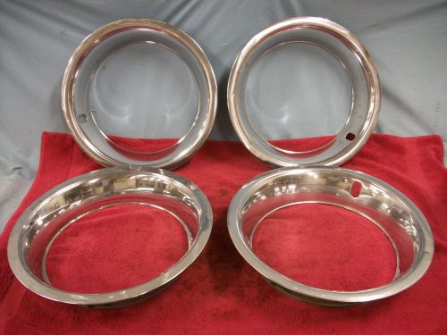 1969-78 corvette trim rings, original