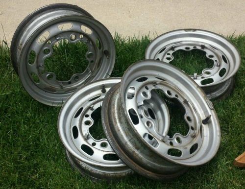 Porsche 356a-b kronprinz kpz 4 1/2"j×15"  wheel set original dated 7/61