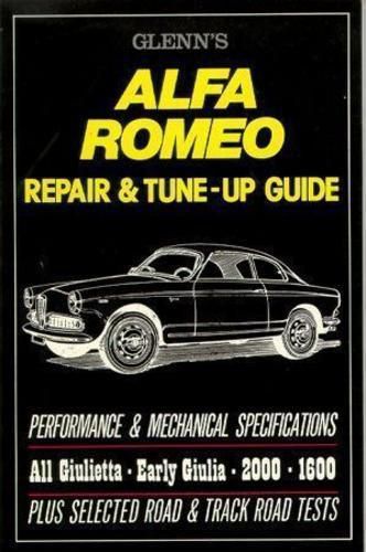 Alfa romeo giulia giulietta 2000 1600 shop service repair manual guide book